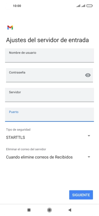 Pulsa la lista desplegable bajo 
