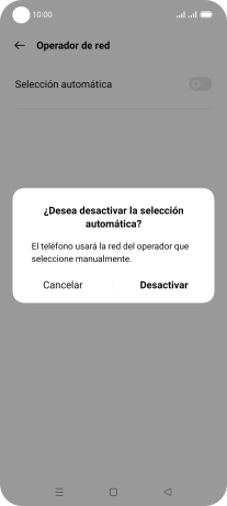 Pulsa Desactivar.
