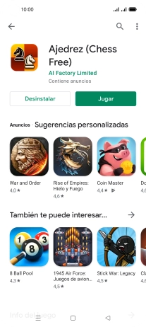 Pulsa la tecla de inicio para terminar y regresar a la pantalla de inicio.