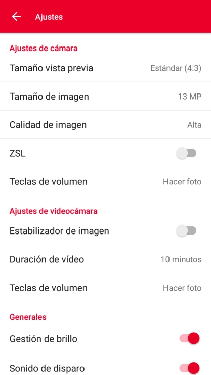 Pulsa Calidad de imagen.