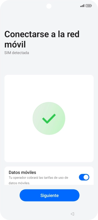 Pulsa el indicador junto a 