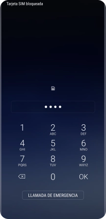 Si lo solicita el teléfono, introduce el código PIN y pulsa OK.