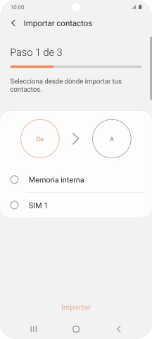 Pulsa el nombre de la tarjeta SIM.