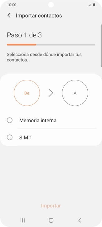 Pulsa el nombre de la tarjeta SIM.