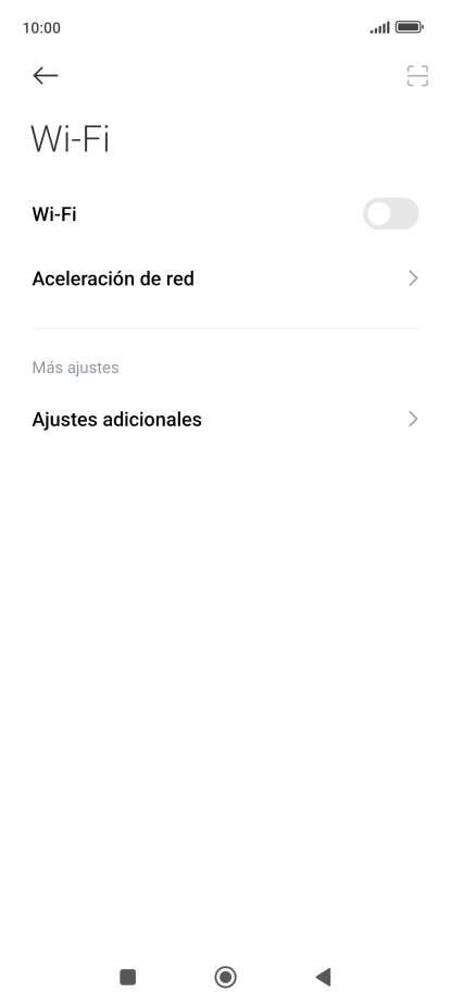 Pulsa el indicador junto a 