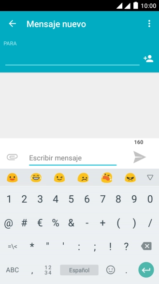 Pulsa los números o los caracteres especiales deseados.