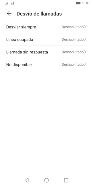 Pulsa la tecla de inicio para terminar y regresar a la pantalla de inicio.