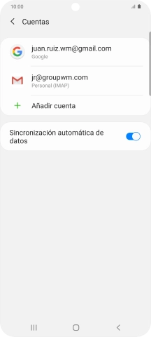 Pulsa la tecla de inicio para terminar y regresar a la pantalla de inicio.