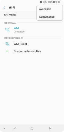 Pulsa Avanzado.
