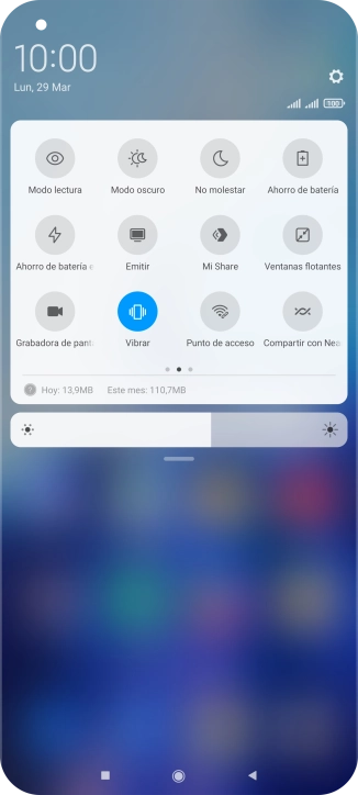Pulsa Ahorro de batería para activar la función.