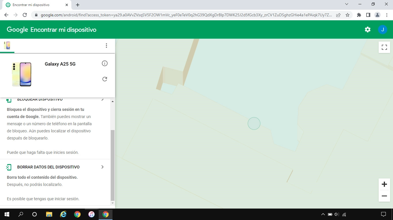 Haz clic en BORRAR DATOS DEL DISPOSITIVO y sigue las indicaciones de la pantalla para eliminar todo el contenido de tu teléfono. Ten en cuenta que ya no podrás utilizar la función de 