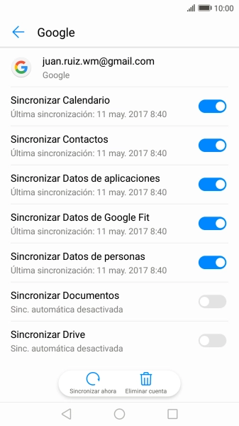 Pulsa la tecla de inicio para terminar y regresar a la pantalla de inicio.