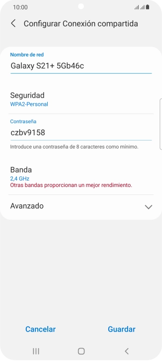Pulsa en el campo bajo 