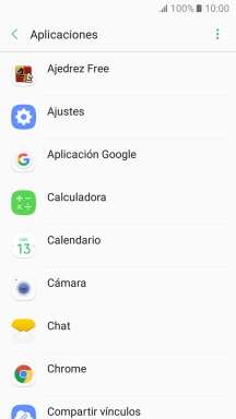 Pulsa la app deseada.