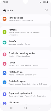 Pulsa Seguridad y privacidad.