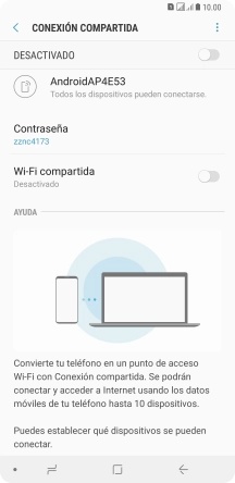 Pulsa el icono de menú.