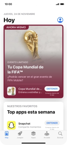 Pulsa Buscar.
