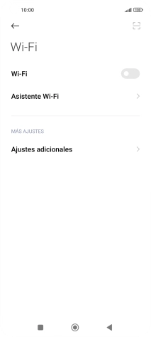 Pulsa el indicador junto a 