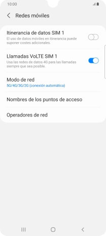 Pulsa el indicador junto a 