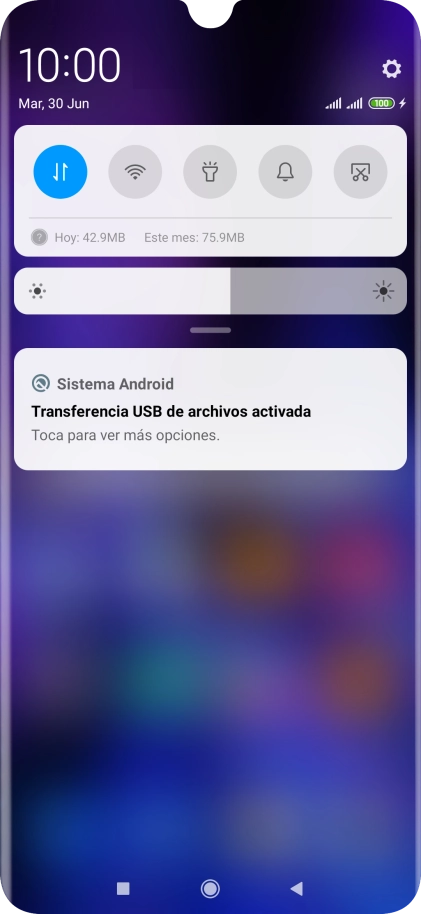 Pulsa Toca para ver más opciones..