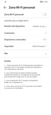 Pulsa el indicador junto a 