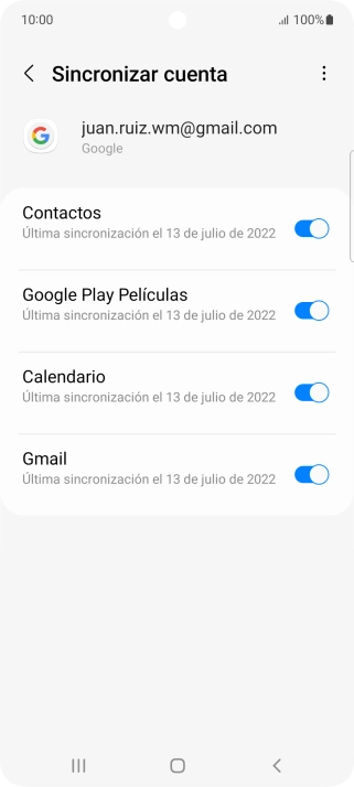 Pulsa la tecla de inicio para terminar y regresar a la pantalla de inicio.