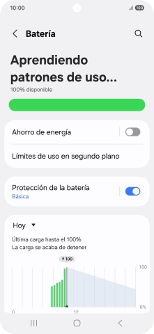 Pulsa Ahorro de energía.