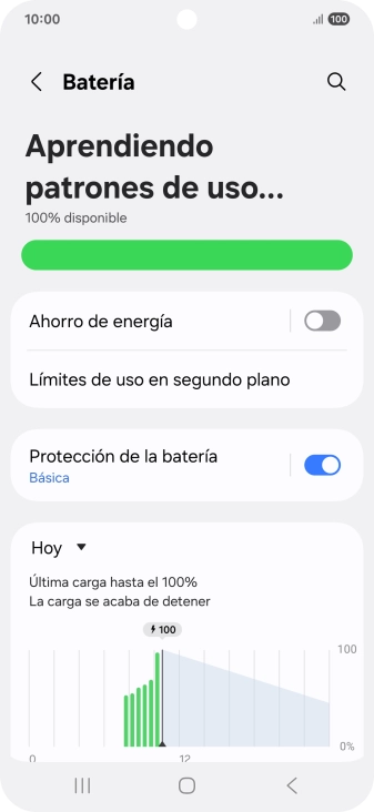 Pulsa Ahorro de energía.