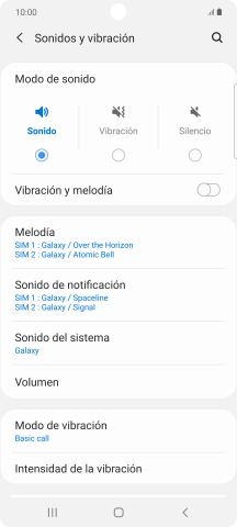 Pulsa Melodía.