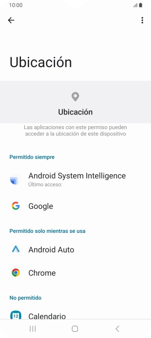 Pulsa la app deseada.