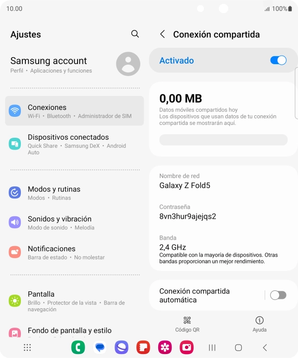 Pulsa la tecla de inicio para terminar y regresar a la pantalla de inicio.