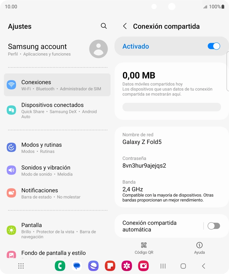 Pulsa la tecla de inicio para terminar y regresar a la pantalla de inicio.