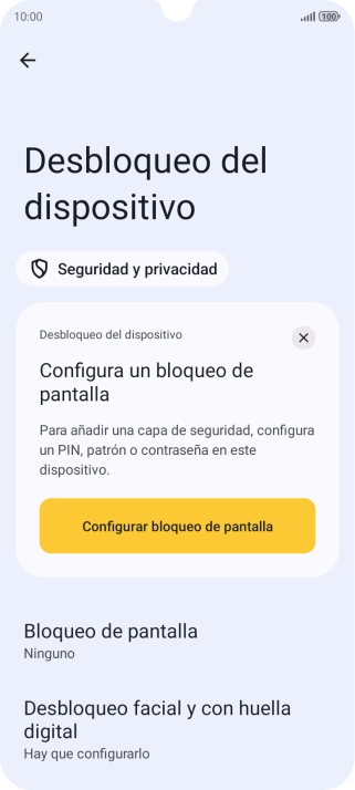Desliza el dedo hacia arriba desde la parte inferior de la pantalla para terminar y volver a la pantalla de inicio.