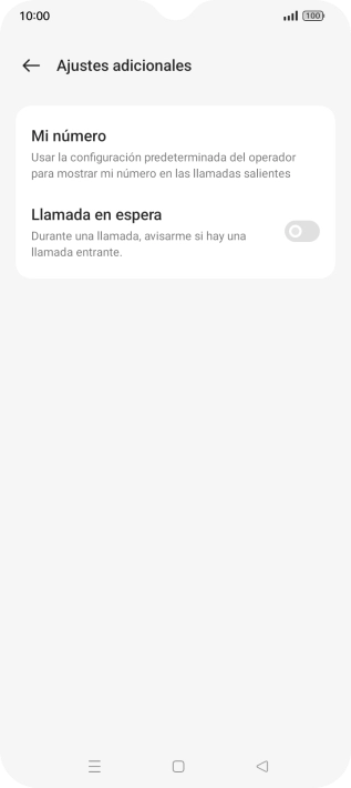 Pulsa el indicador junto a 