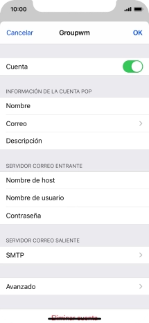 Pulsa SMTP.