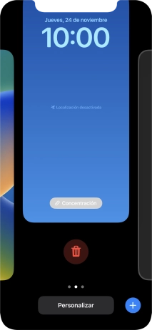 Pulsa el icono de eliminar.