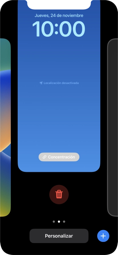 Pulsa el icono de eliminar.
