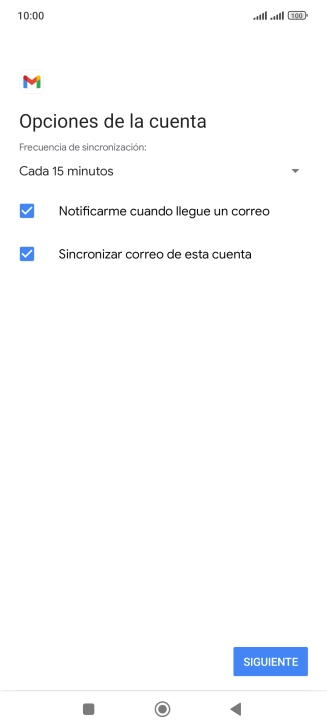 Pulsa la lista desplegable bajo 
