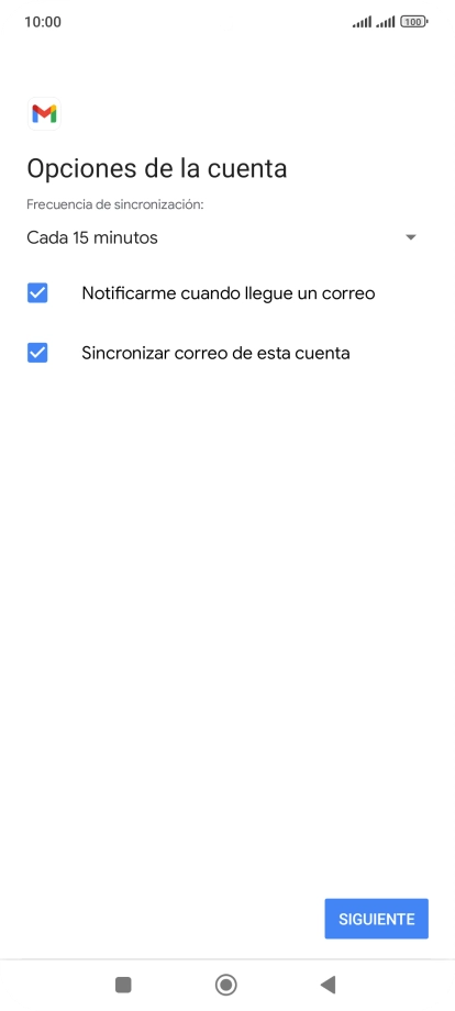 Pulsa la lista desplegable bajo 