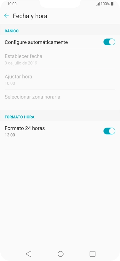 Pulsa la tecla de inicio para terminar y regresar a la pantalla de inicio.