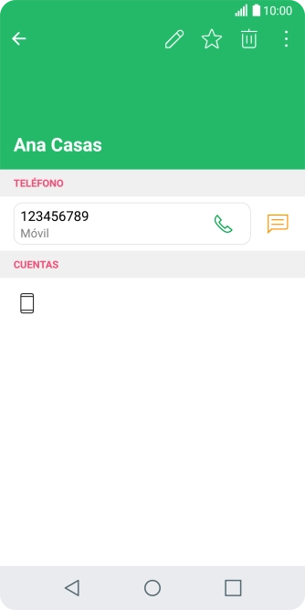 Pulsa la tecla de inicio para terminar y regresar a la pantalla de inicio.