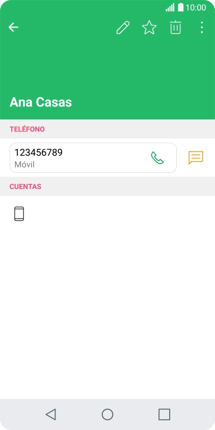 Pulsa la tecla de inicio para terminar y regresar a la pantalla de inicio.