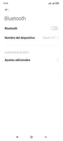 Pulsa el indicador junto a 