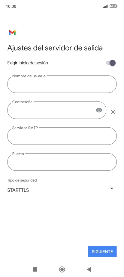 Pulsa el indicador junto a 