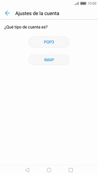 Pulsa IMAP.