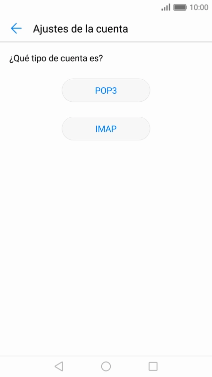 Pulsa IMAP.