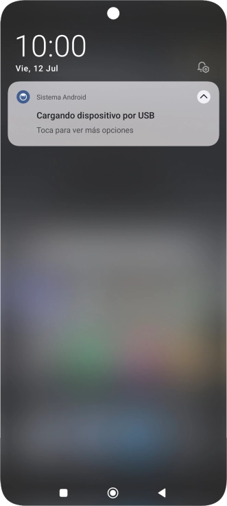 Pulsa Toca para ver más opciones.