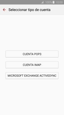 Pulsa CUENTA POP3.