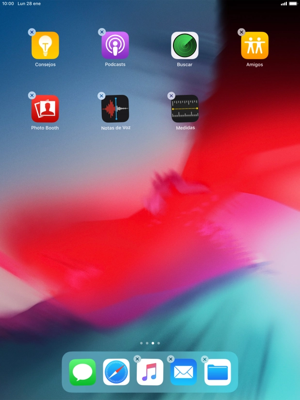 Pulsa el icono de eliminar.