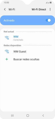 Pulsa la tecla de inicio para terminar y regresar a la pantalla de inicio.